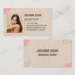 Visita Tarjeta de presentación personalizada de entrenado