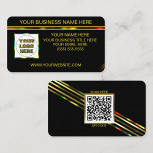 Visita Tarjeta de presentación personalizada holográfica