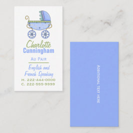 Visita Tarjeta de presentación personalizada para Au Pair