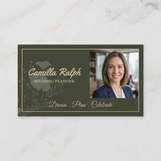 Visita Tarjeta de presentación personalizada para planifi