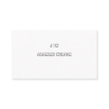 Tarjeta de presentación personalizada profesional