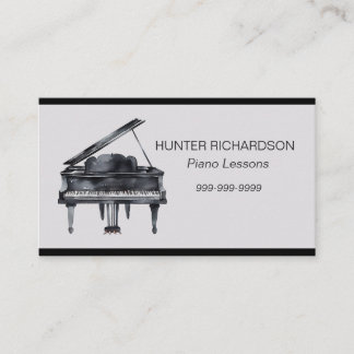 Visita Tarjeta de presentación Piano Lessons