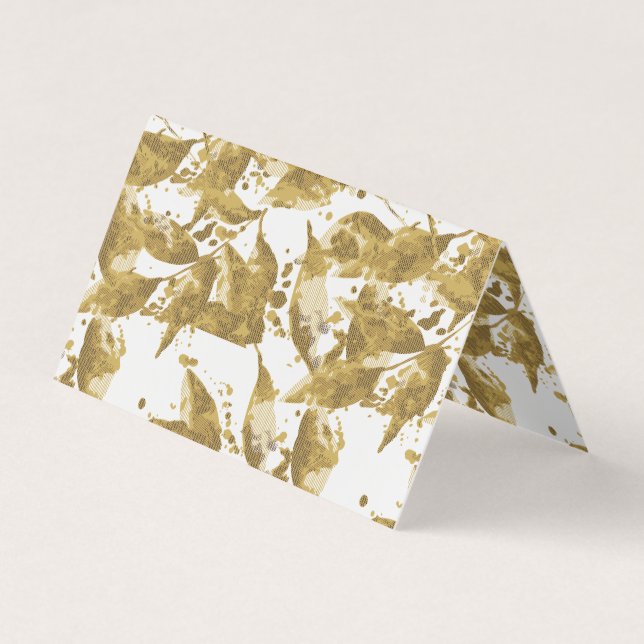 Visita Tarjeta de Presentación Plegada (Anverso)