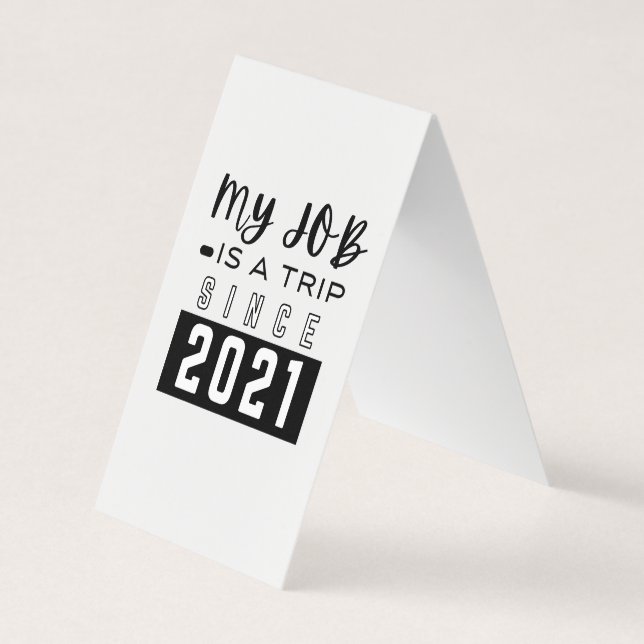 Visita Tarjeta de presentación plegada plegada de carpa v (Anverso)