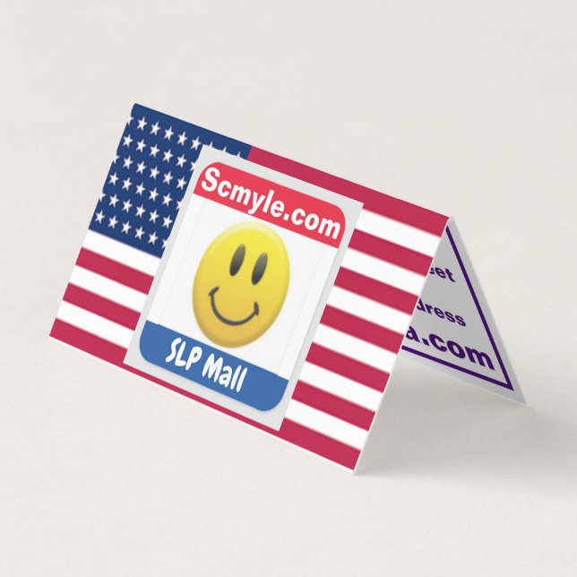 Visita Tarjeta de presentación plegada Shelby (Anverso)