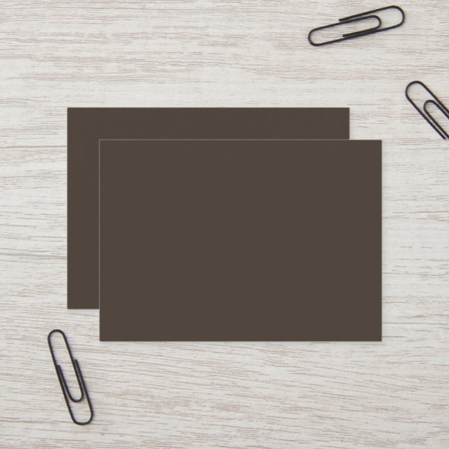 Visita Tarjeta de presentación poderosa taupe (Anverso/Reverso In Situ)