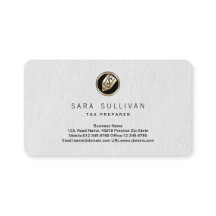 Tarjeta de presentación Premium Premium del prepar