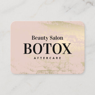 Visita Tarjeta de presentación Primavera Botox Instruccio