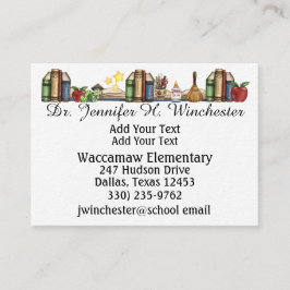 Visita Tarjeta de presentación principal/docente