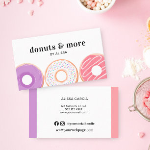 Visita Tarjeta de Presentación Profesional de Panadería d