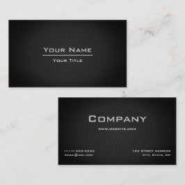 Visita Tarjeta de Presentación Profesional Elegante