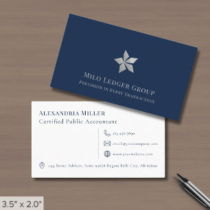 Visita Tarjeta de presentación profesional elegante simpl