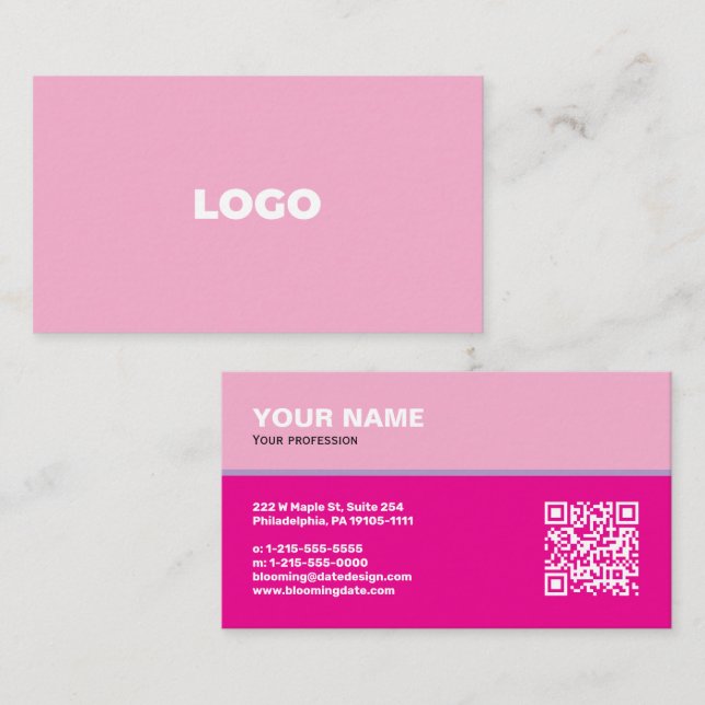 Visita Tarjeta de presentación profesional para emprended (Anverso / Reverso)