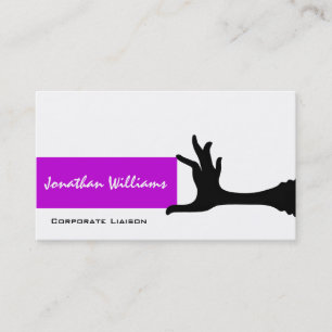 Visita Tarjeta de presentación profesional pura y simple