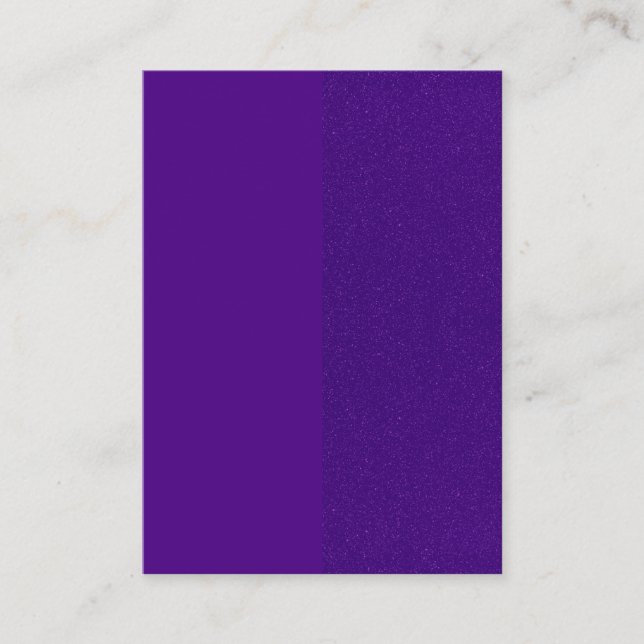 Visita Tarjeta de presentación Purple Split Noise - Perso (Anverso)