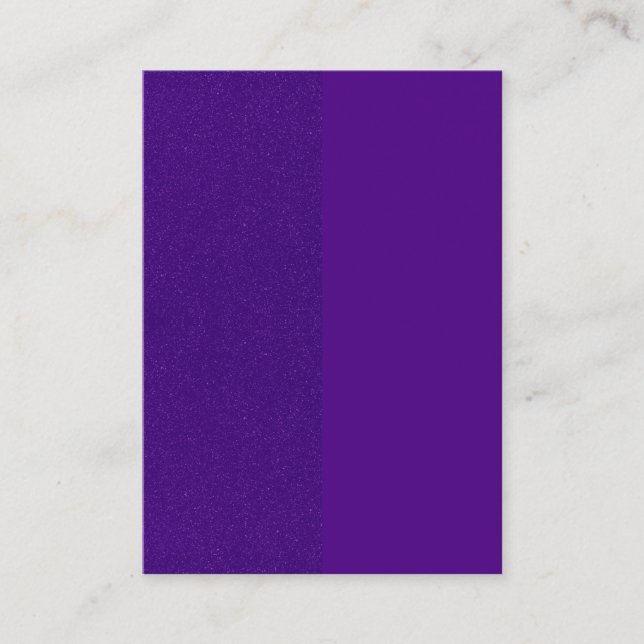 Visita Tarjeta de presentación Purple Split Noise - Perso (Anverso)