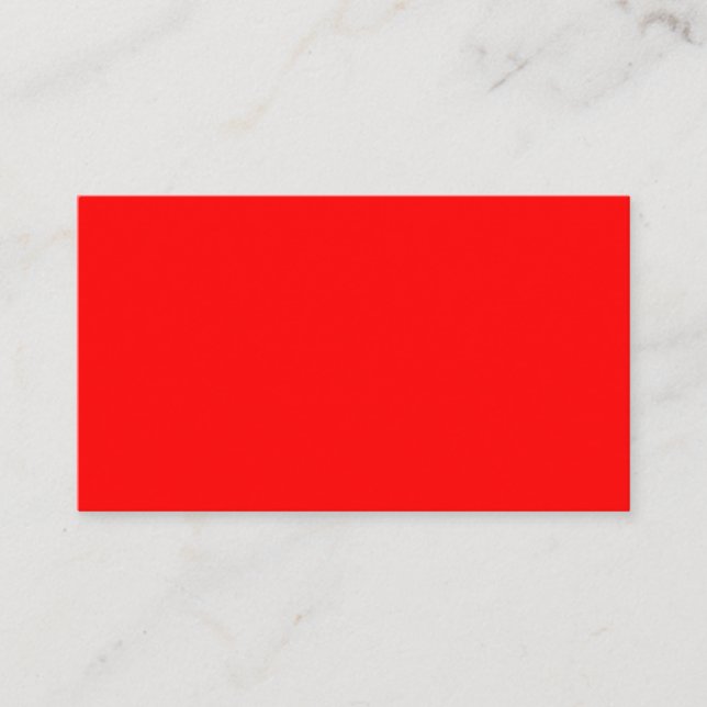Visita Tarjeta de presentación Red Standard (Anverso)