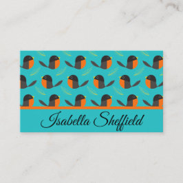 Visita Tarjeta de presentación Robin Birds