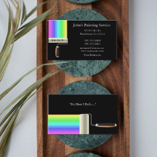 Visita Tarjeta de presentación Rolling Painters