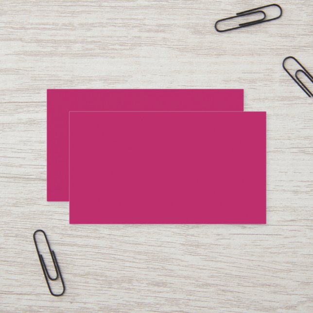 Visita Tarjeta de presentación rosa quemado (Anverso/Reverso In Situ)