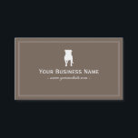 Visita Tarjeta de presentación sencilla para perros Bulld<br><div class="desc">Tarjeta de presentación sencilla para perros Bulldoges ingleses.</div>