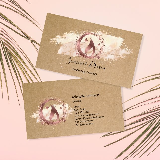 Visita Tarjeta de presentación sencilla y moderna hecha a (Subido por el creador)