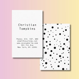 Visita Tarjeta de presentación Simpel Pattern