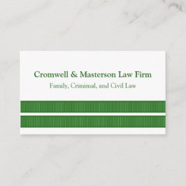 Visita Tarjeta de presentación simple con franjas grises,