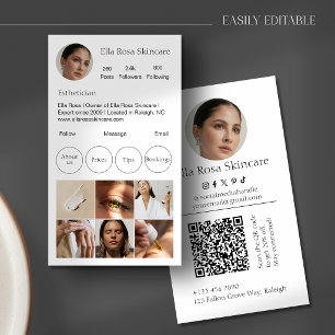 Visita Tarjeta de presentación simple en Instagram