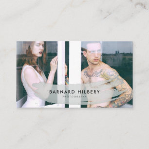 Visita Tarjeta de presentación simple para fotografos con