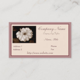 Visita Tarjeta de presentación 'Spring Sepia Rose'