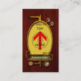 Visita Tarjeta de Presentación - STEAMPUNK - Plantilla ho