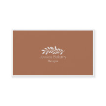 Tarjeta de presentación Terapia de Masaje