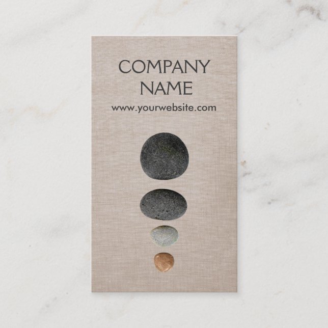 Visita Tarjeta de presentación Terapia de Masaje (Anverso)