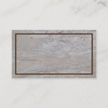 Tarjeta de presentación texturizada de mármol blan