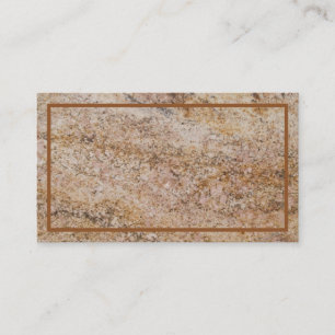 Visita Tarjeta de presentación texturizada Rusty Marble