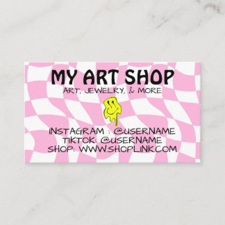 Visita Tarjeta de presentación Trippy Hippie