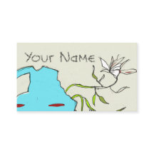 Tarjeta de presentación ÚNICA moderna de Ginette