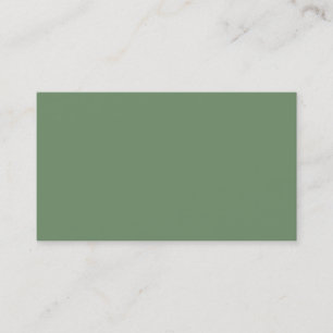 Visita Tarjeta de presentación verde Sage