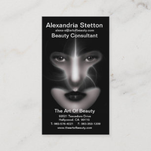 Visita Tarjeta de presentación vertical de Arte Fractal A