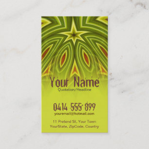 Visita Tarjeta de presentación vertical RoYaLi - Personal