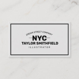 Visita Tarjeta de presentación vintage