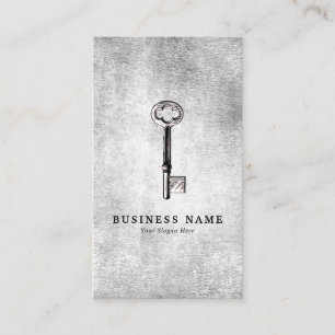 Visita Tarjeta de presentación Vintage Key