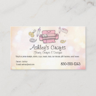 Visita Tarjeta de presentación Vinyl Craft - Silhouette C