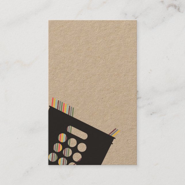 Visita Tarjeta de presentación Vinyl Record (Anverso)