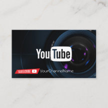 Tarjeta de publicidad de canal