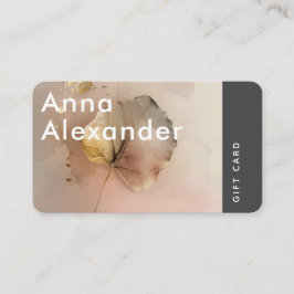 Visita Tarjeta de regalo de diseño de serenidad rosa 3