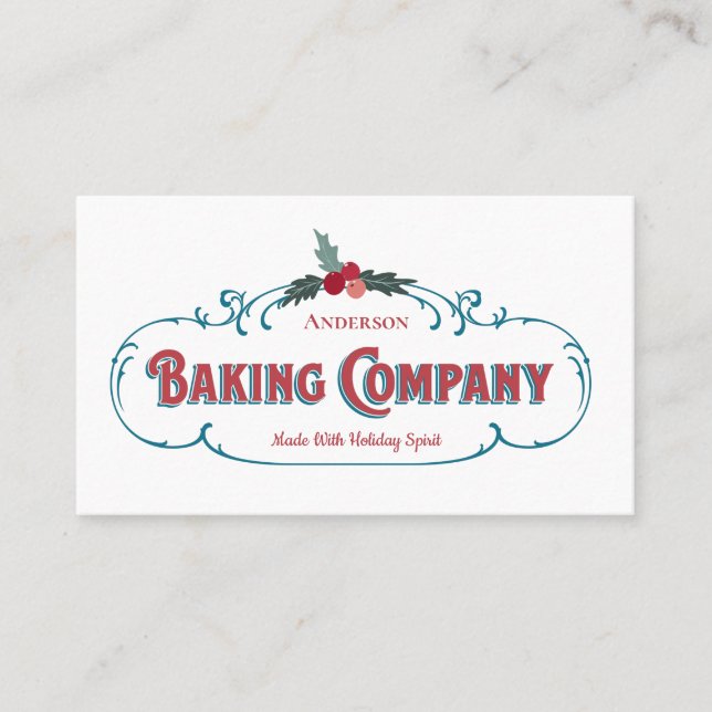 Visita Tarjeta de regalo de Holiday Cookie Baking para na (Anverso)