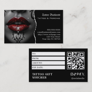 Visita Tarjeta de regalo de tatuaje