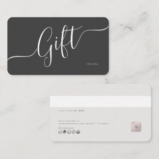 Visita Tarjeta de regalo electrónica minimalista de PixDe